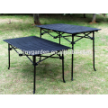 Mesa de picnic de aluminio plegable portátil